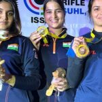 Asian Games: India bags gold in Women's 25m Pistol shooting; silver in Women's 50m Rifle 3-positions
