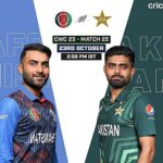 PAK vs AFG: Dream11 Prediction Today Match 22, ICC Cricket World Cup 2023