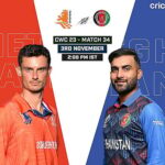 NED vs AFG: Dream11 Prediction Today Match 34, ICC Cricket World Cup 2023