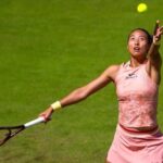 WTA Tour: Zheng Qinwen blasts 23 aces to beat Osaka; Azarenka tops Sakkari in Berlin