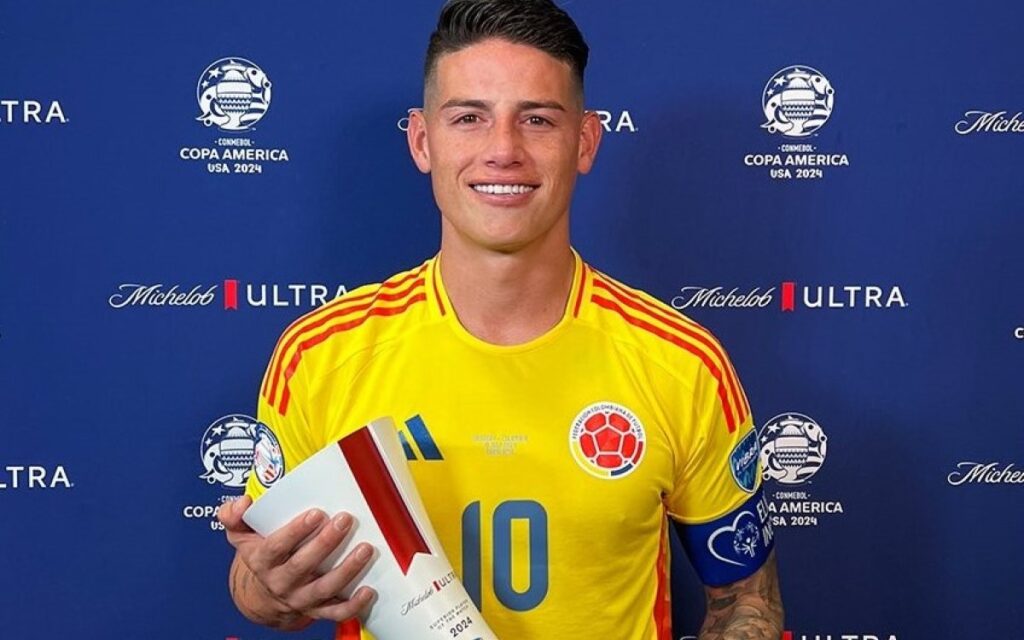 Rodriguez breaks Messi’s record of most assist in single edition of Copa America