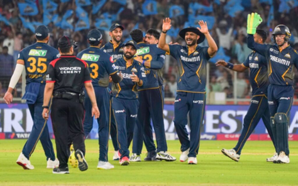 IPL 2025: Sudharsan, bowlers help GT top points table with a 58-run win over RR (ld)