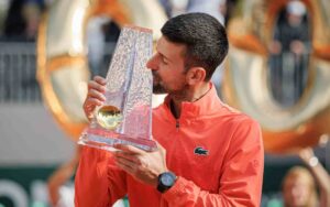 Djokovic lifts 100th tour-level trophy with win over Hurkacz in Geneva