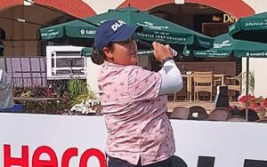 Golf: Amandeep Drall shoots career-best round to take lead at Czech Ladies
