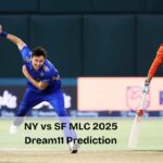 NY vs SF Dream11 Prediction Match 14, MLC 2025