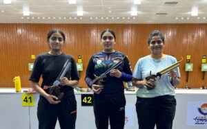 Suruchi Singh and Saurabh Chaudhary win 10m Pistol T4 at National Selection Trials