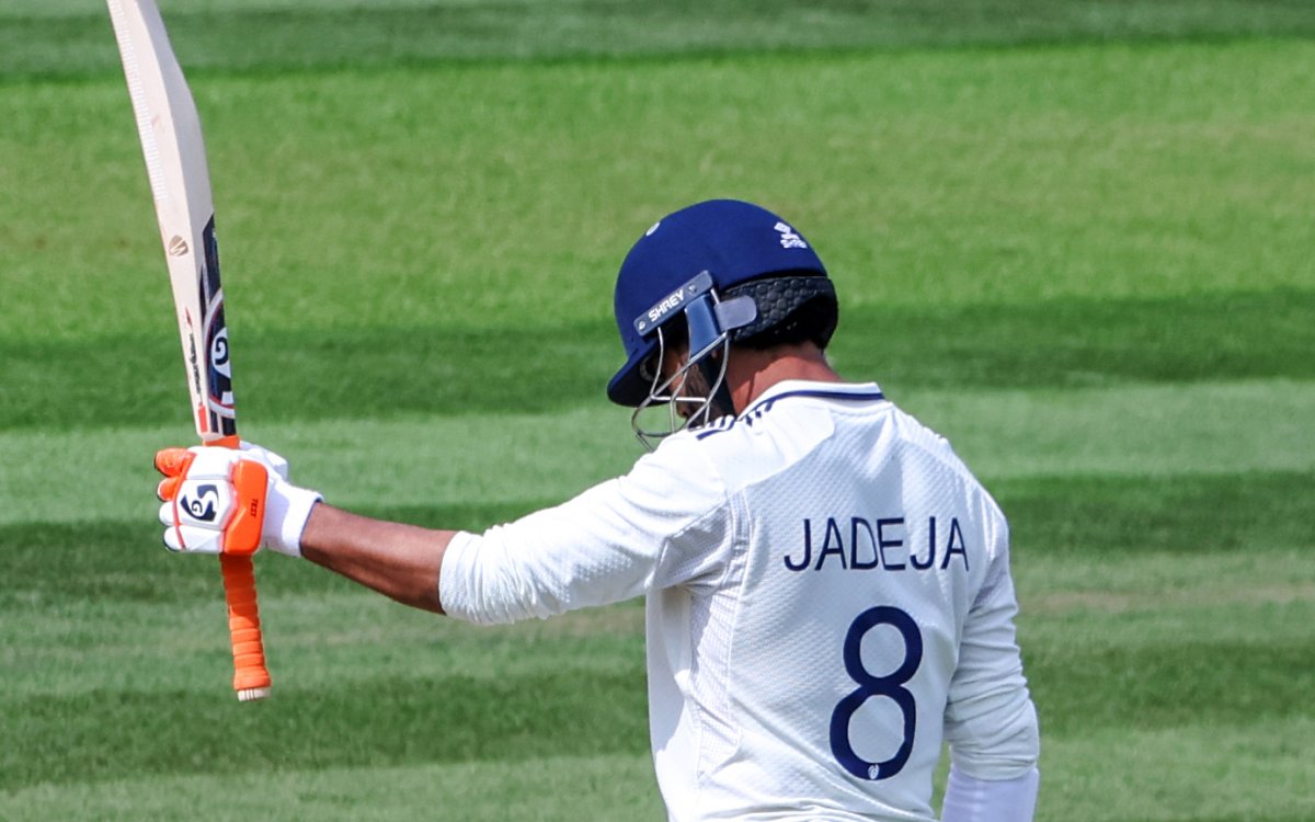 3rd Test: Resilient Jadeja brings up 4th successive fifty, drags match into final session