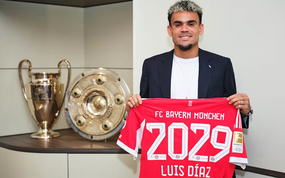 Bayern Munich Sign Luis Diaz From Liverpool On Four-year Deal