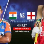 EN-W vs IN-W Dream11 Prediction 3rd T20I, India Women tour of England 2025
