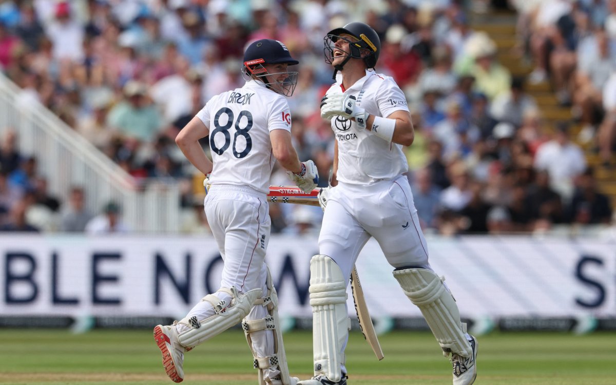 The batting from Harry Brook and Jamie Smith was second to none: Jonathan Trott