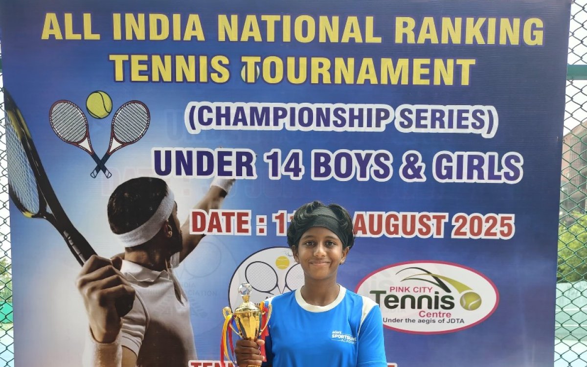 Adani Sportsline’s Harsha Deshpande Wins Maiden U-14 Girls Singles Title At All India Ranking Series