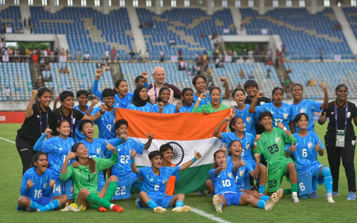 AIFF announces USD 25k reward for India U20 women’s team after Asian Cup qualification