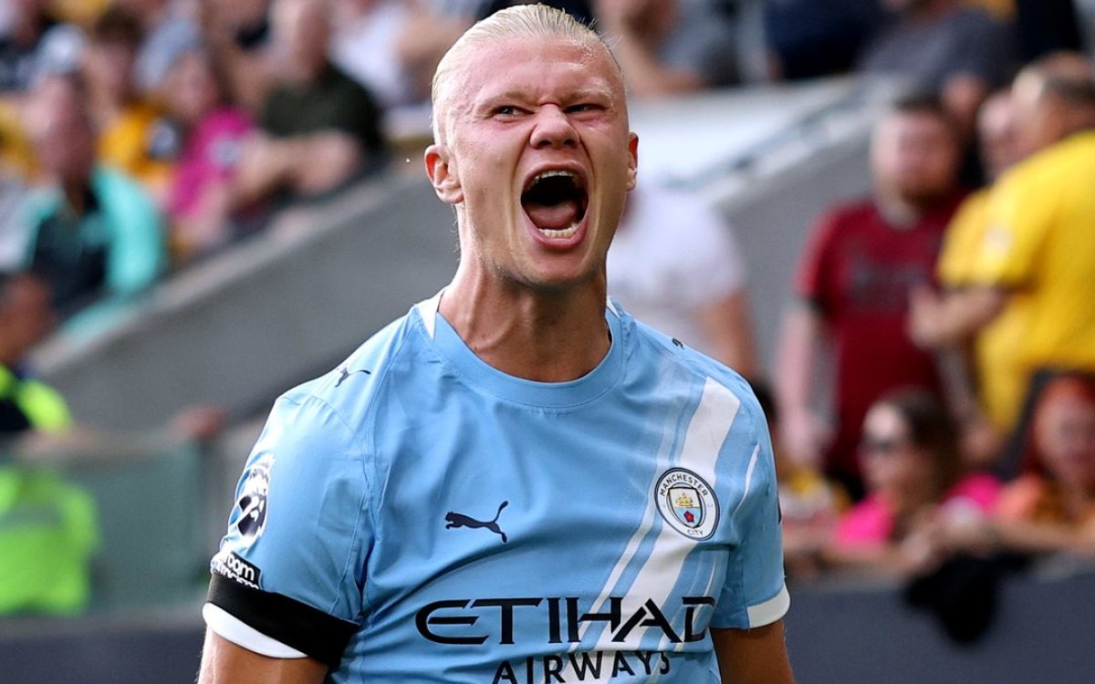 Haaland Scores Brace As Man City Route Wolves