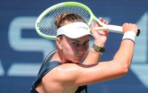 US Open: Experienced Krejcikova ousts in-form Mboko in first round