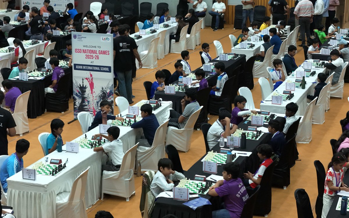 Adani International School Hosts ISSO National Games Chess; Chatrabhuj Narsee School, Mumbai Crowned Overall Champ