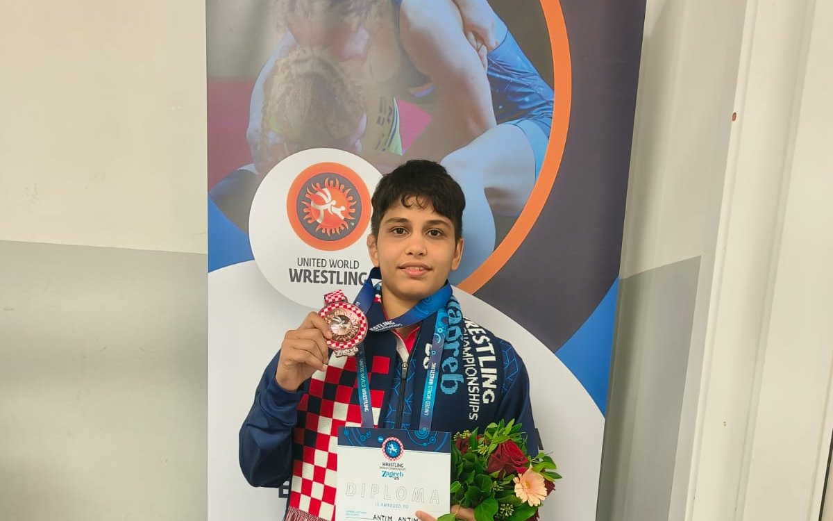 Antim Clinches Bronze In 2025 Senior World Wrestling Championship