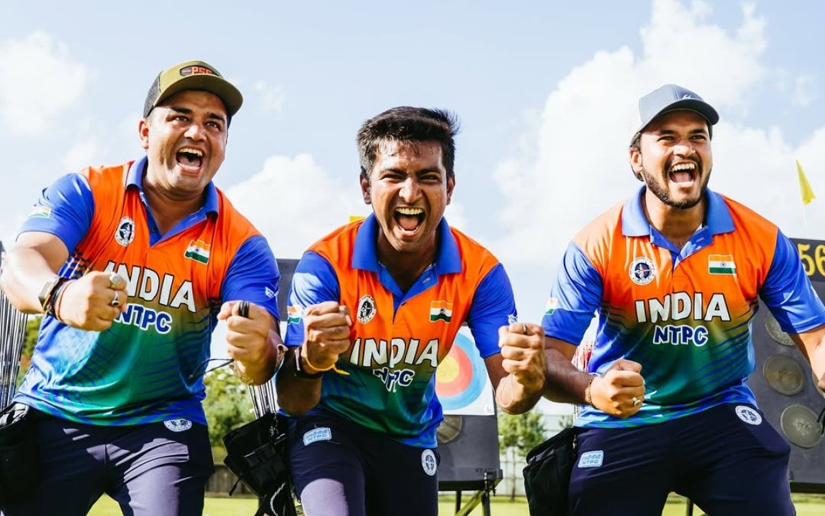 Archery World C ships: Compound Men s Team Strikes Gold, Mixed Team Takes Silver