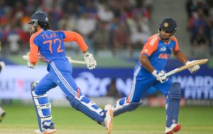 Asia Cup: Abhishek Sharma and Tilak Varma shine as India post 202/5 against Sri Lanka