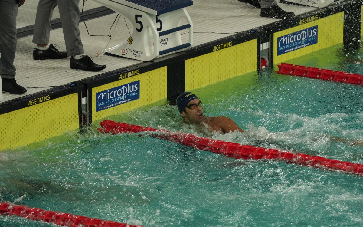 Asian Aquatics C ships: Srihari Nataraj Picks 100m Freestyle Bronze, Takes His Tally To Five Medals