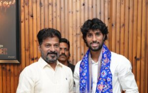 Cricketer Tilak Varma calls on Telangana CM Revanth Reddy