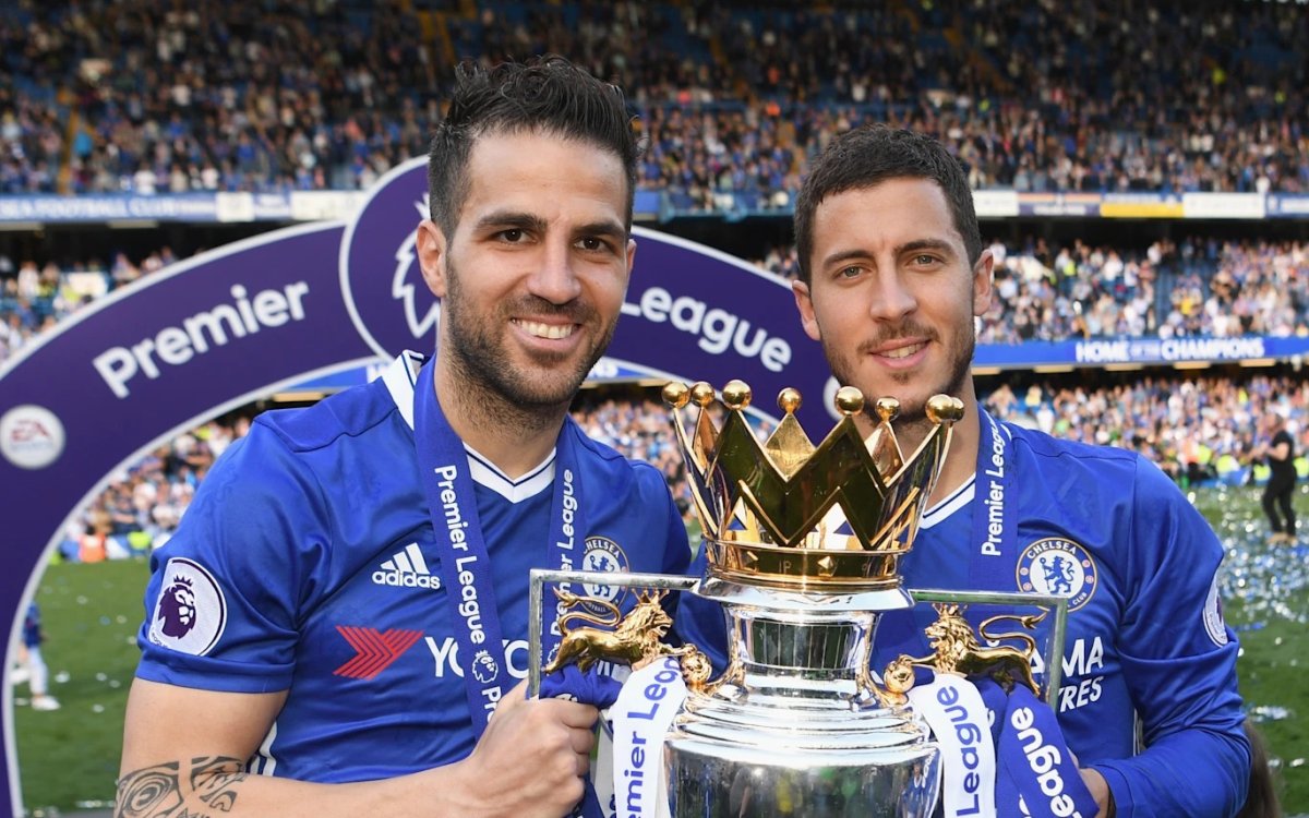 Hazard And Fabregas Nominated For Premier League Hall Of Fame