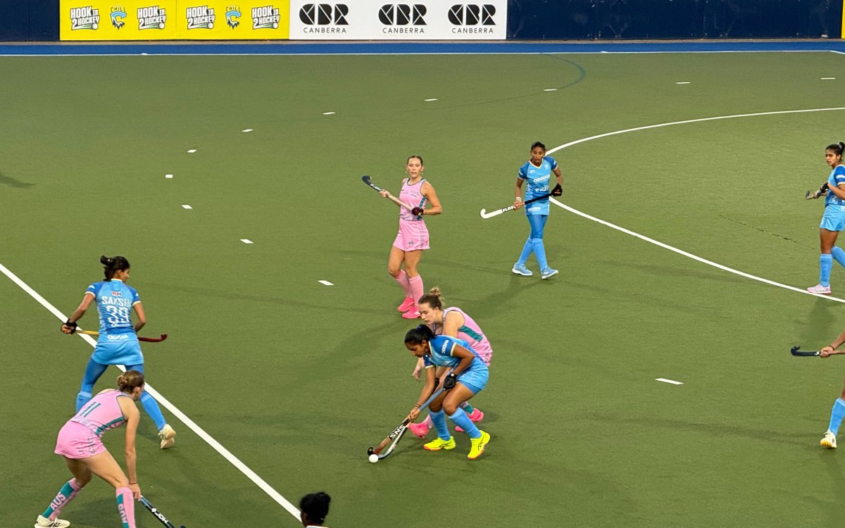 Indian Jr Women’s Hockey Team Goes Down 0-5 Against Australia U21