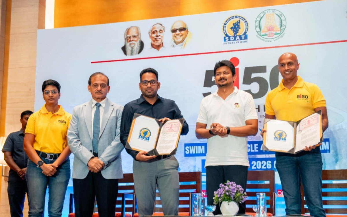 India’s first-ever 5150 Triathlon launched in Chennai