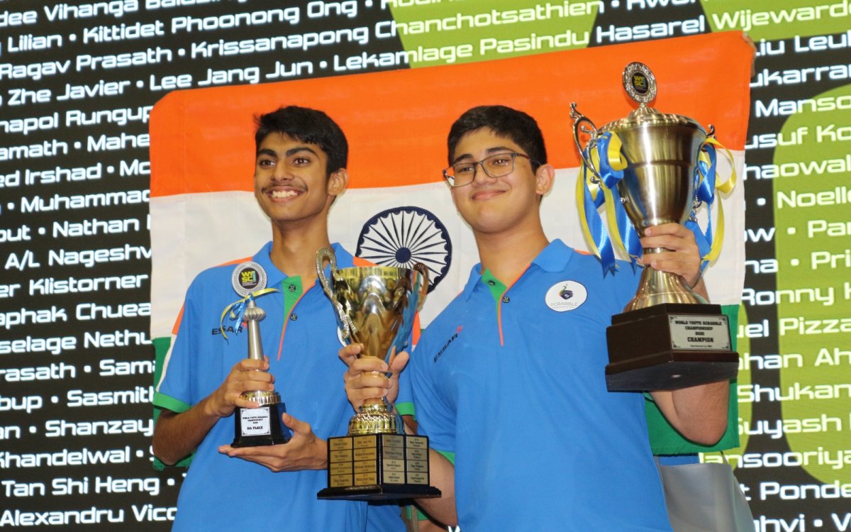 India’s Madhav Gopal Kamath crowned World Youth Scrabble Champion 2025