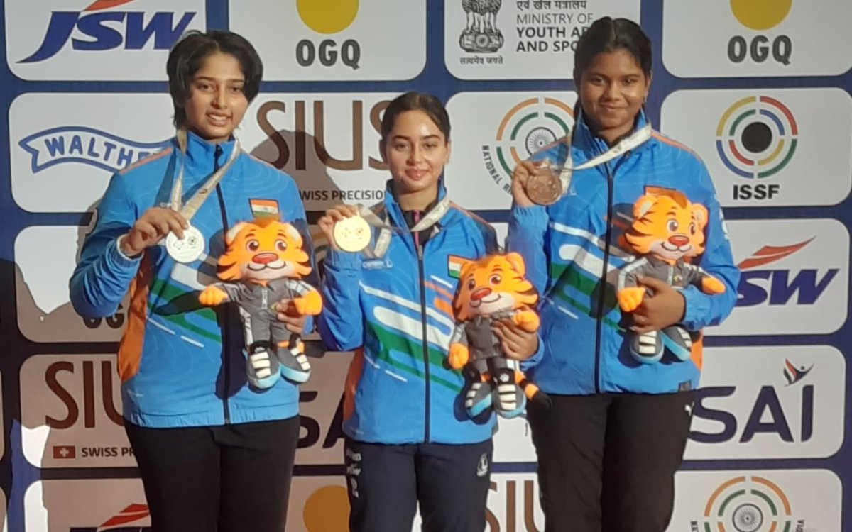 Jr World Cup Shooting: Clean Sweep For India In Women’s Air Rifle As Hosts Dominate Day 5