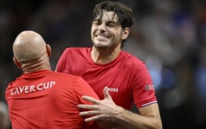 Laver Cup: Fritz stuns Alcaraz to extend Team World’s lead to 7-3
