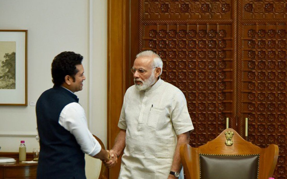 May The Year Ahead Be Filled With Abundant Health, Happiness: Sachin Wishes PM Modi
