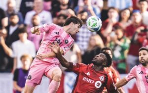 MLS: Inter Miami draw 1-1 on the road against Toronto FC