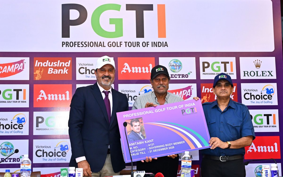 PGTI appoint Amitabh Kant as governing body member
