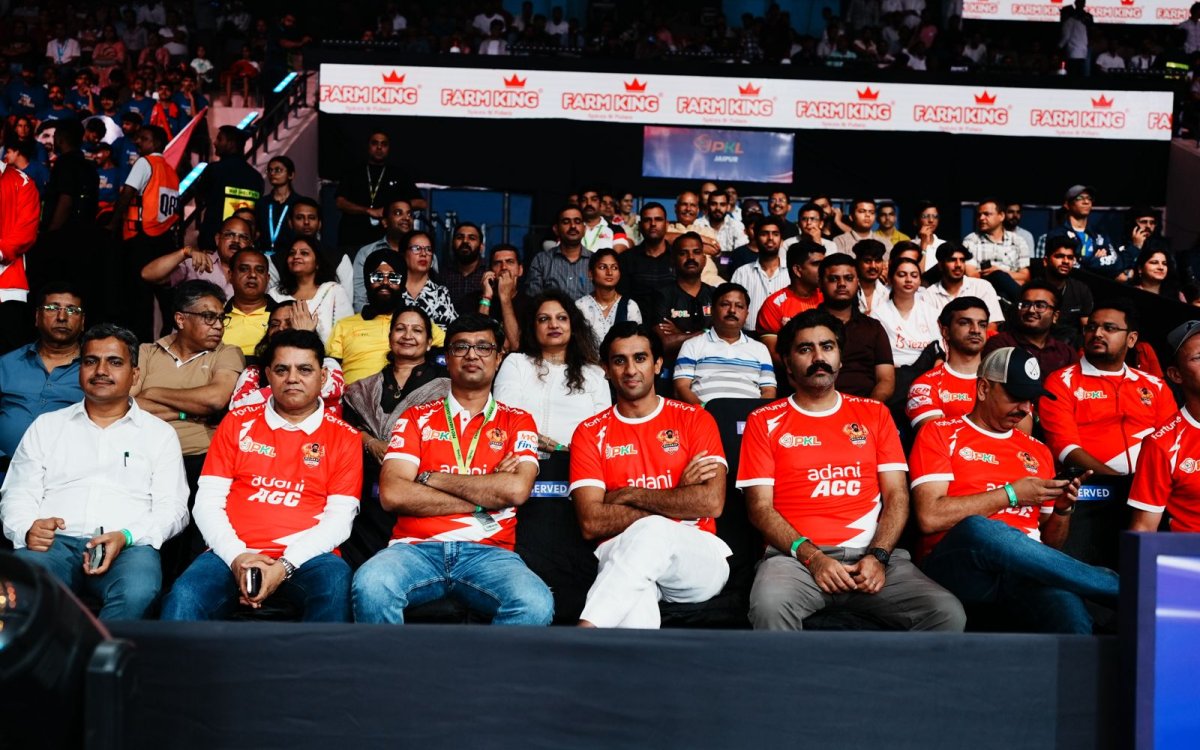 PKL 12: Gujarat Giants Host Maharaja Padmanabh Singh And Jaipur Polo Team At Jaipur Leg Opener