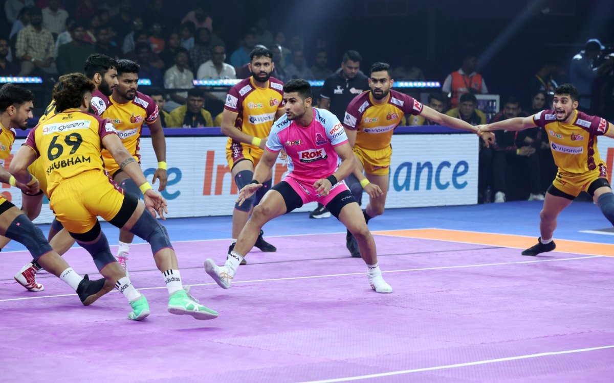 PKL 12: Vijay Malik, Bharat Combine To Give Telugu Titans First Win Of Season