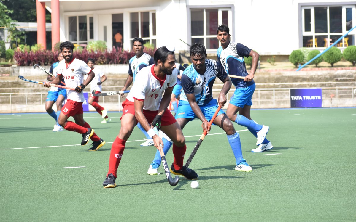 Sr Men Inter-Departmental Hockey National: Railway, Petroleum, And CAG Win On Opening Day