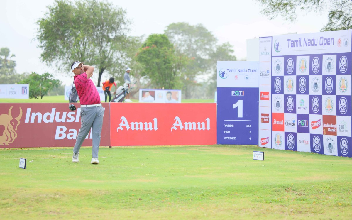 Tamil Nadu Open: Gaurav Pratap Singh, Jamal Hossain post 69 each to share lead