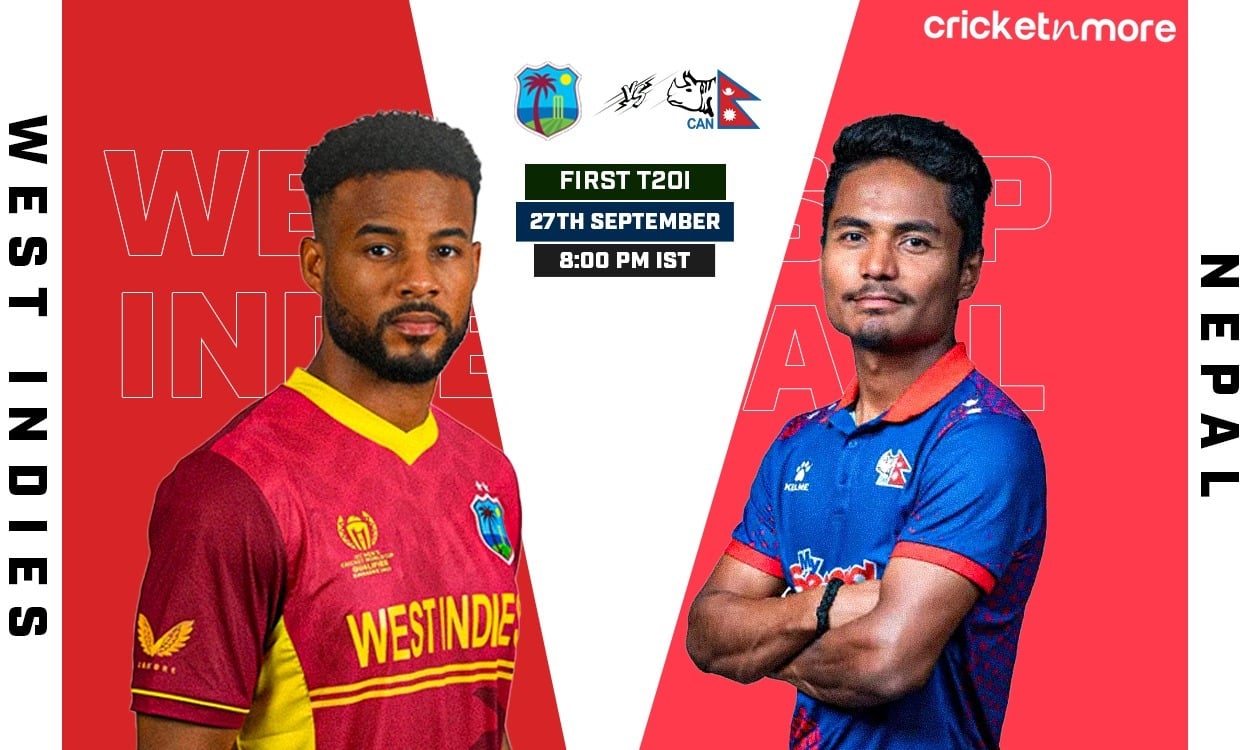 West Indies vs Nepal, 1st T20I - Who will win today WI vs NEP match?