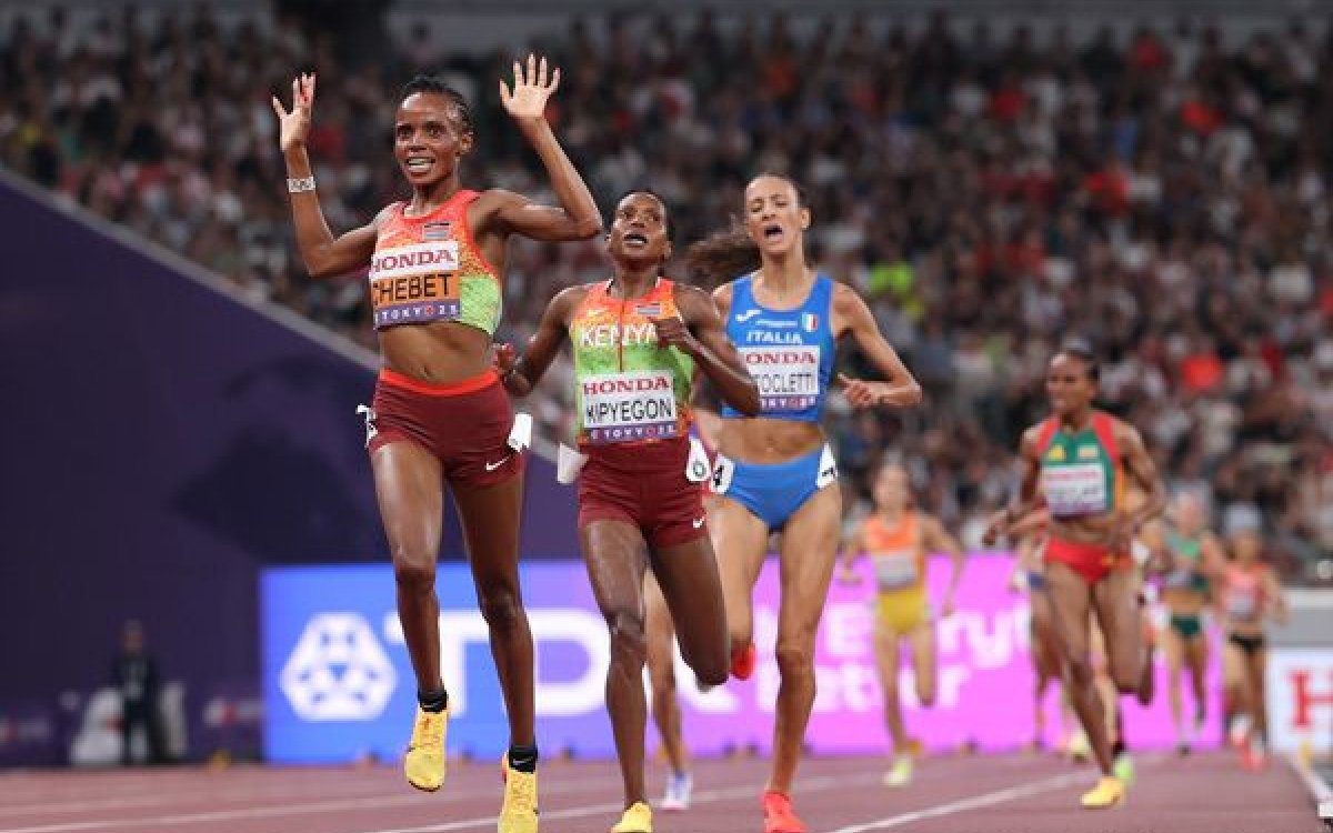World Athletics C ships: Chebet Wins Women s 5000m To Complete Golden Double; Perez Does It In Race Walk