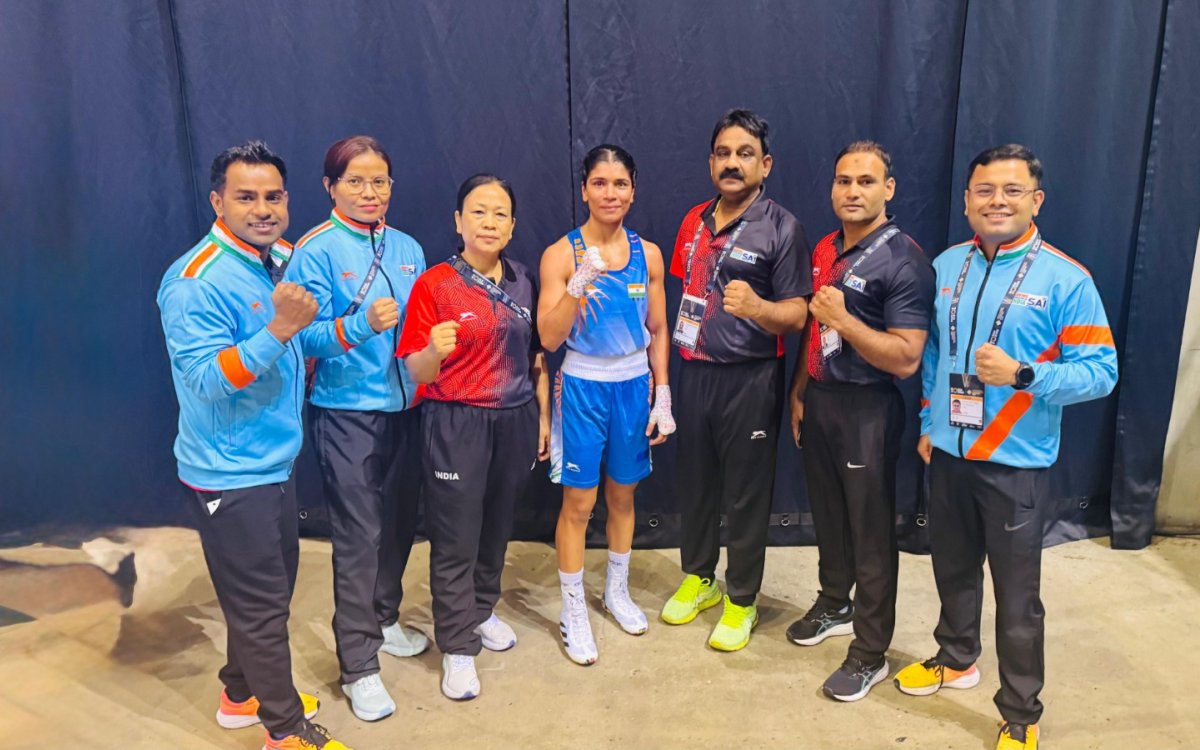 World Boxing C ship: Nikhat Zareen Begins Campaign With Dominant Win