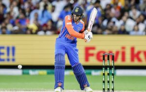 2nd T20I: Abhishek hits 68 as Australia bowl out India for 125