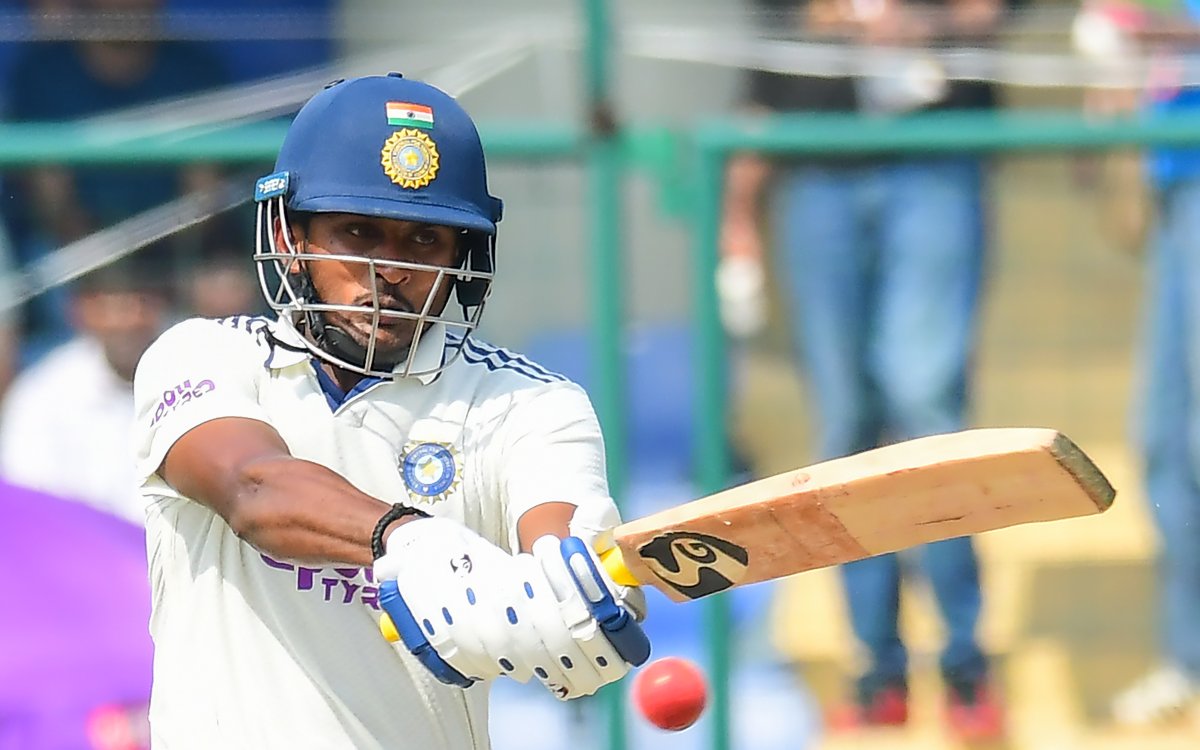 2nd Test: Sudharsan will never be seen being under pressure or changing his style of playing, says K