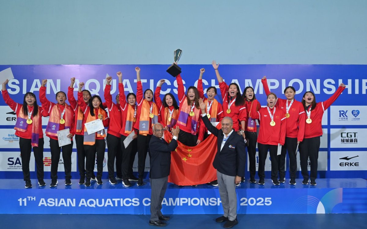 Asian Aquatic C’ships: China clinches double gold; Indian women’s water polo team seals Asiad berth