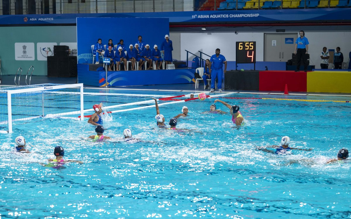 Asian Aquatics C’ships: India Fall To China 6-34 In The Women’s Water Polo Quarterfinal