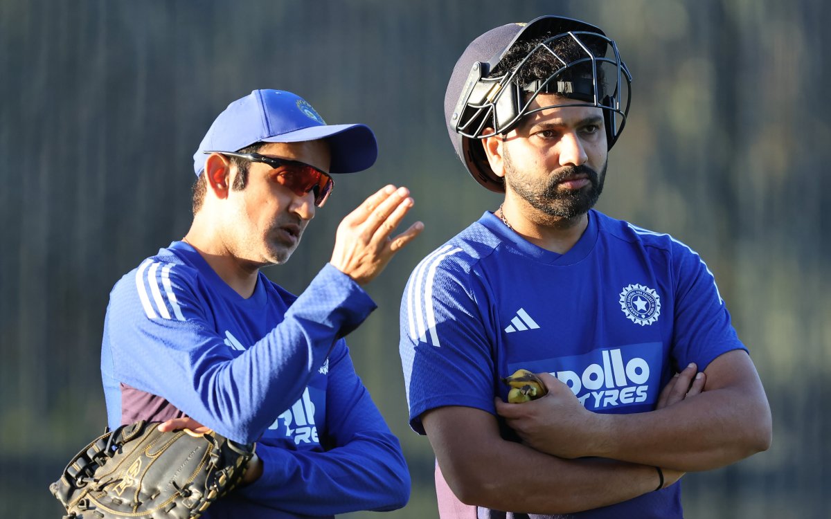 AUS V IND: Gambhir Hails Rohit And Harshit In Dressing Room Address After Sydney ODI Win