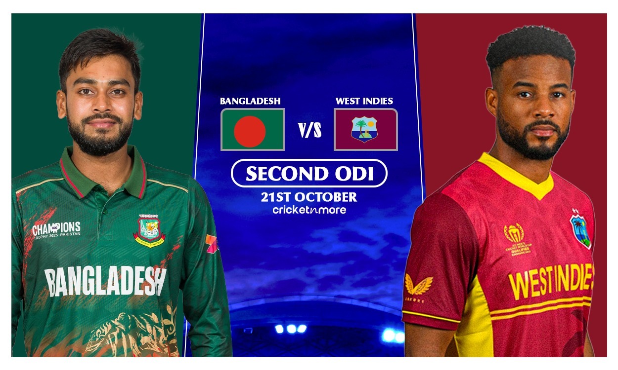 Bangladesh vs West Indies, 2nd ODI- Who will win today BAN vs WI match?