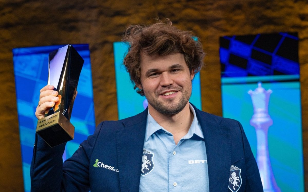 Carlsen wins Clutch Chess Champions Showdown, Gukesh finishes fourth