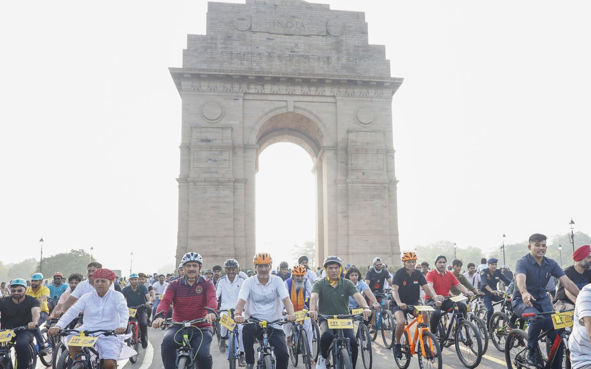 Dr. Mansukh Mandaviya To Lead 45th Edition Of Nationwide Fit India Sundays On Cycle