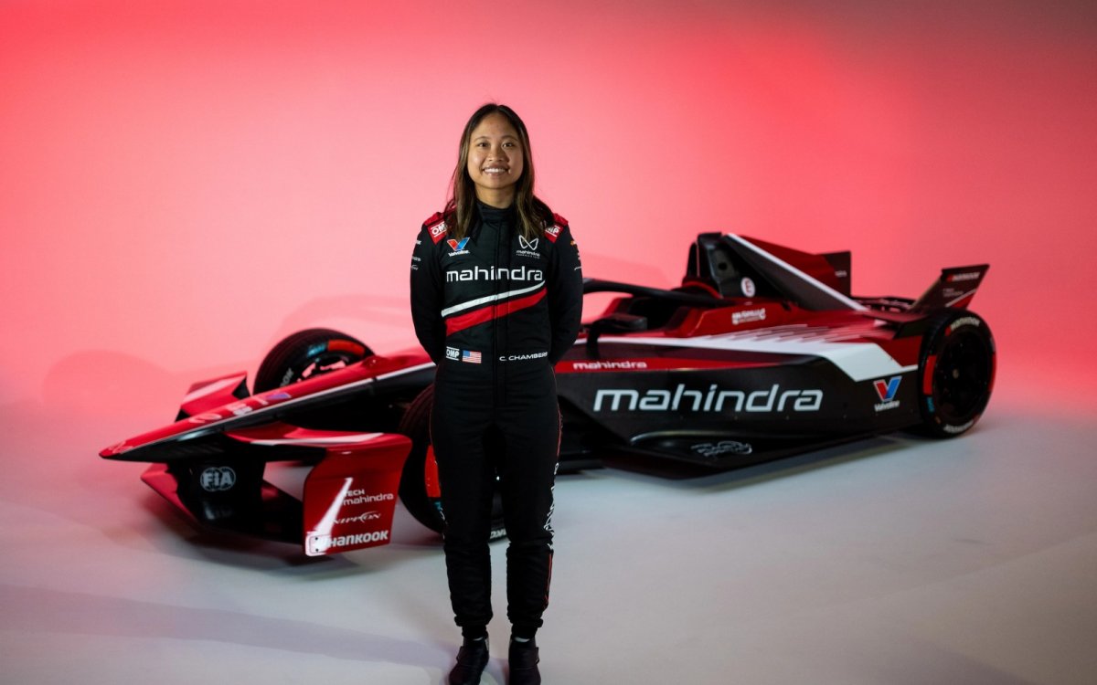 Formula E: Anand Mahindra welcome Chloe Chambers to Mahindra Racing for Women's Test