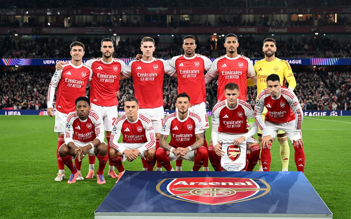Martinelli strikes early as Arsenal extend perfect Champions League start